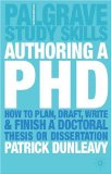 Authoring a PhD thesis